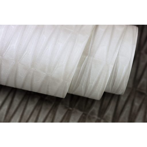 Rasch Factory IV 428407 Natur/Ipari design Grafikus háromdimenziós rombuszminta krémfehér bézs szürkésbézs tapéta