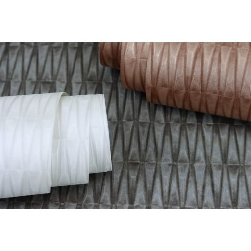 Rasch Factory IV 428407 Natur/Ipari design Grafikus háromdimenziós rombuszminta krémfehér bézs szürkésbézs tapéta