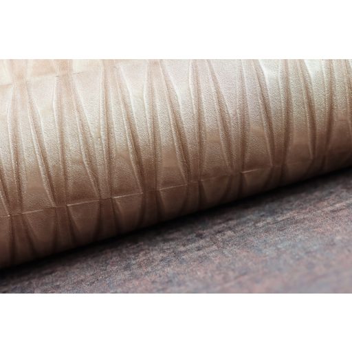 Rasch Factory IV 428445 Natur/Ipari design Grafikus háromdimenziós rombuszminta barna rézbarna/vörös tapéta