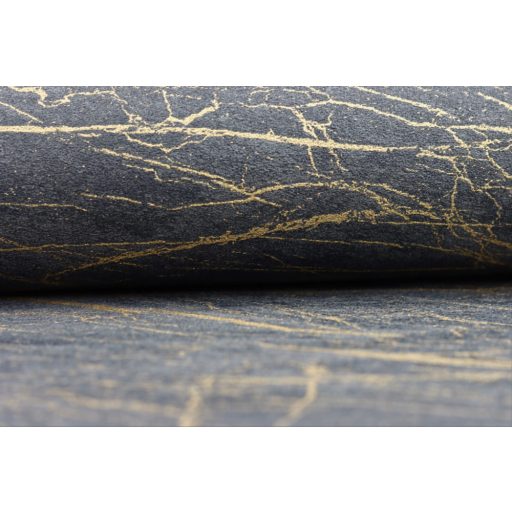 Rasch Factory IV 428964 Natur Kontrasztos természetes és dinamikus márványerezet minta sötétszürke/antracit csillogó arany tapéta
