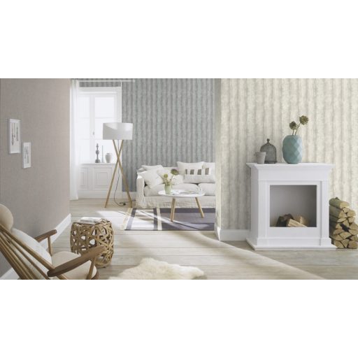 Rasch Factory IV 429237 Natur/Ipari design Mosott hatású strukturált egyszínű világosszürke szürke tapéta