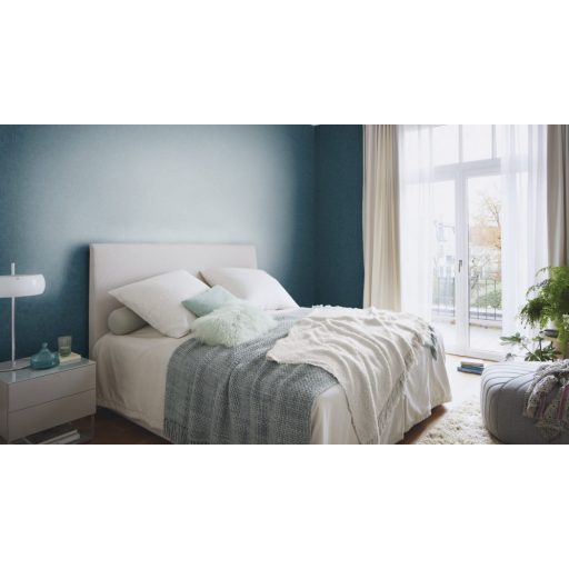 Rasch Factory IV 429275 Natur/Ipari design Mosott hatású strukturált egyszínű mélykék világosabb kék akcentusok tapéta