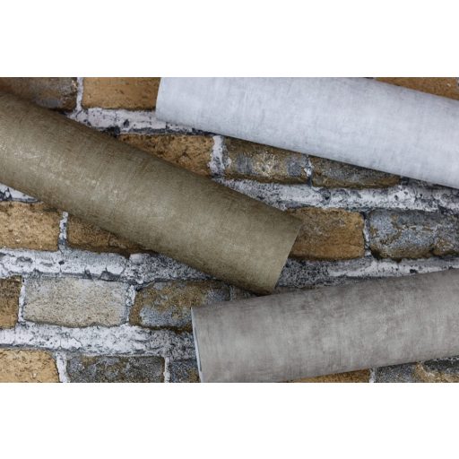 Rasch Factory IV 429299 Natur/Ipari design Mosott hatású strukturált egyszínű meleg barna/szürkésbarna rozsdabarna akcentusok tapéta