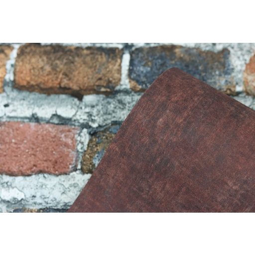 Rasch Factory IV 429336 Natur/Ipari design Mosott hatású strukturált egyszínű sötét vörös vörösesbana sötétkék akcentusok tapéta