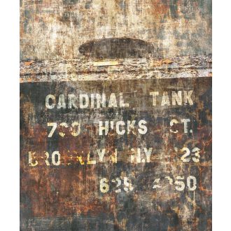   Rasch Factory IV 429794 Ipari deign Feliratos raktári doboz szürke rozsdabarna antracit krém bézs falpanel