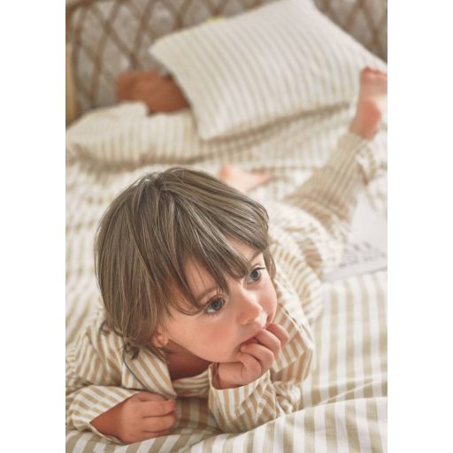 Casadeco Once Upon a Time 45340209 MALICIEUX Gyerekszobai Csíkos rózsaszín fehér dekoranyag