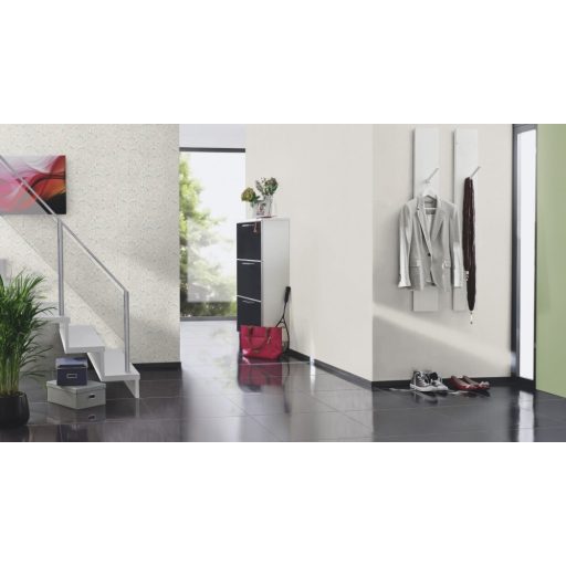 Rasch Denzo II 448610 Natur egyszínű természetes textilstruktúra világos kavics szürke tapéta