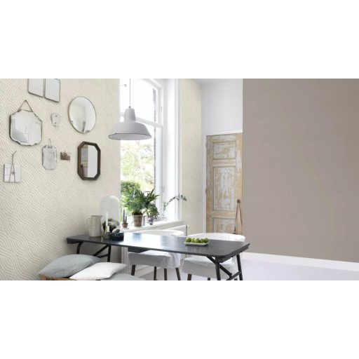 Rasch Country Charme/Kalahari/SALSA 452037 Natur Egyszínű természetes textilstruktúra szürke/szürkésbarna tapéta