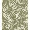 Rasch Zoya/SALSA 460209 Natur trópusi stilizált pálmalavelek textil háttéren krémfehér mohazöld tapéta