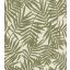 Rasch Zoya/SALSA 460209 Natur trópusi stilizált pálmalavelek textil háttéren krémfehér mohazöld tapéta