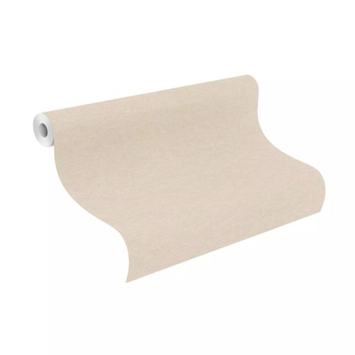 Rasch Country Charme/Freundin III 464016 Egyszínú strukturált textil meleg bézs tapéta