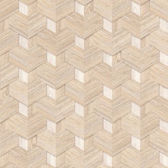   Rasch SALSA 466201 Natur Grafikus grandiózus "fahálózat" minta 3D világosbézs barna tapéta