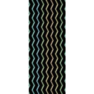   Marburg Smart Art Gallery 46786 Design Háromdimenziós szikrázó cikk-cakk neonfények fekete szivárvány színek falpanel