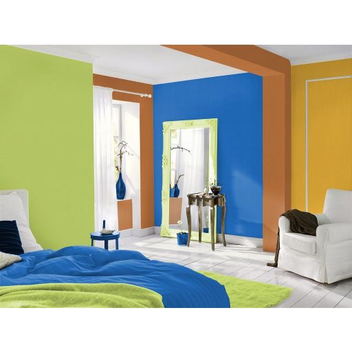 Rasch Kidsclub 2014, 469097 Egyszínű strukturált ragyogó égkék tapéta