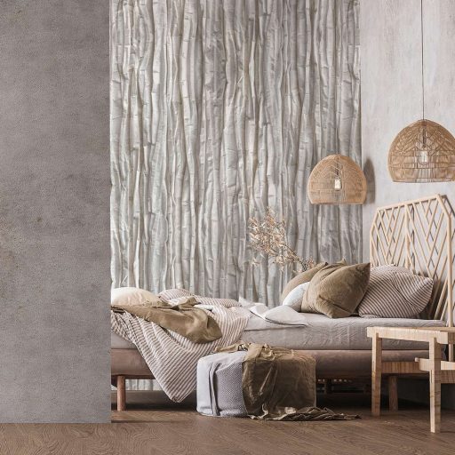 Marburg Smart Art Gallery 46914 Design Extravagáns térhatású minta visszafogott színvilág bézs tónusok falpanel