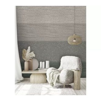   Marburg Smart Art Gallery 46949 Natur Textil csíkos színátmenetes falvédő szürke árnyalatok