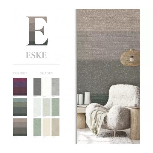 Marburg Smart Art Gallery 46949 Natur Textil csíkos színátmenetes falvédő szürke árnyalatok