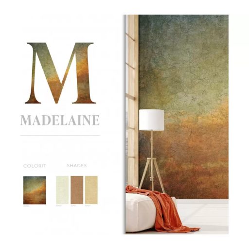 Marburg Smart Art Gallery 46966 Absztrakt repedezett /erezett/ színátmenetes fal szürke sárga narancs terrakotta falpanel