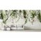 Marburg Smart Art Gallery 46996 Botanikus Trópusi levélkavalkád az "égből" fehér szürke zöld lila falpanel