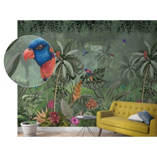 Marburg Smart Art Easy 47201 Natur Botanikus trópusi dzsungel életkép zöld szines falpanel