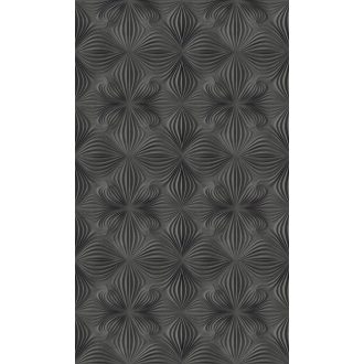  Marburg Smart Art Easy 47230 Grafikus háromdimenziós díszítőminta sötétszürke antracit falpanel