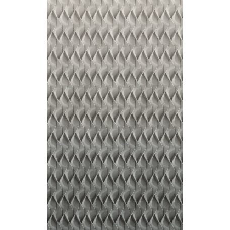 Marburg Smart Art Easy 47251 Grafikus térbeli hatású színátmenetes díszítőminta fehér szürke árnyalatok ezüst fekete falpanel