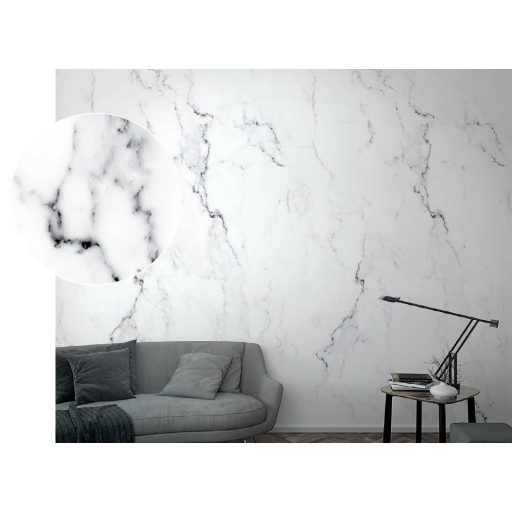 Marburg Smart Art Easy 47266 Natur márvány megjelenítés fehér szürke bézs antracit falpanel