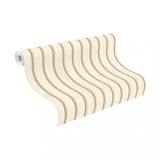 Rasch SALSA 480214 Natur Famintázat deszkapadló világos bézs világosbarna erezet tapéta