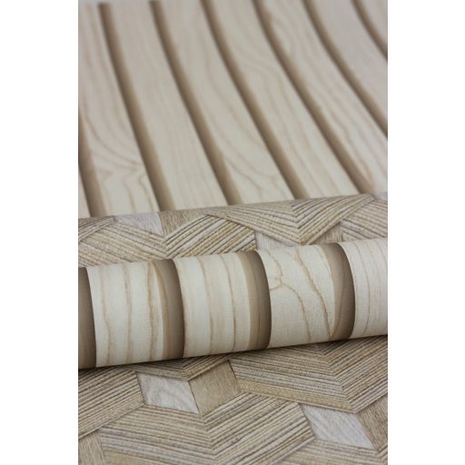 Rasch SALSA 480214 Natur Famintázat deszkapadló világos bézs világosbarna erezet tapéta