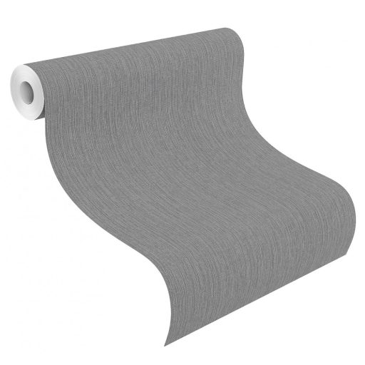 Rasch Florentine III 484250 Natur Durva szövésű lenvászon kavicsszürke csillogó ezüst tapéta