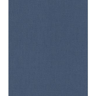   Rasch Florentine III 484762 Natur Egyszínű textilstruktúra erős tintakék tapéta