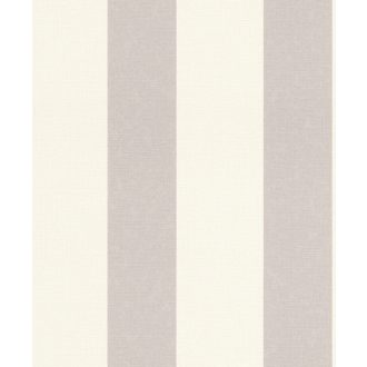   Rasch Florentine III 485424 Csíkos elegáns blokkcsíkos lágy krémfehér világosszürke tapéta