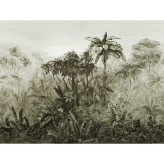   Rasch Florentine III 486056 Natur Dszungel Őserdő szürke és zöld árnyalatok falpanel