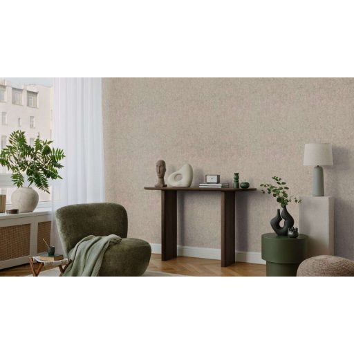 Diszkrét beton mintázat a semlegesség legtökéletesebb formája meleg szürkésbézs szürke és szürkésbarna tónus tapéta