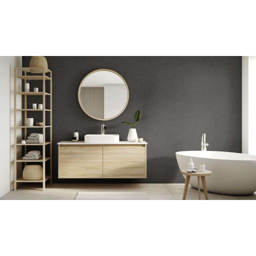 Diszkrét beton mintázat a semlegesség legtökéletesebb formája fekete antracit és füstszürke tónus tapéta