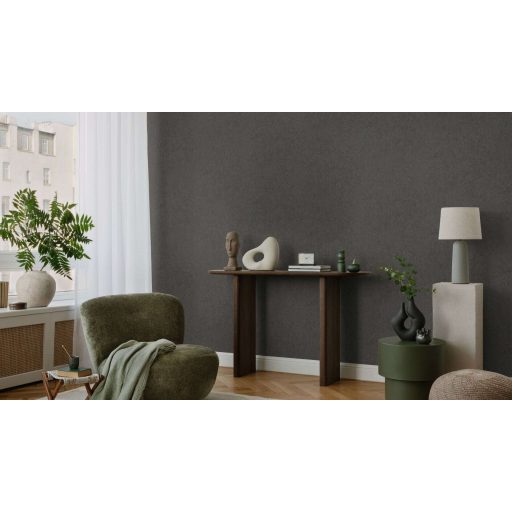 Diszkrét beton mintázat a semlegesség legtökéletesebb formája fekete antracit és füstszürke tónus tapéta