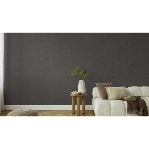 Diszkrét beton mintázat a semlegesség legtökéletesebb formája fekete antracit és füstszürke tónus tapéta