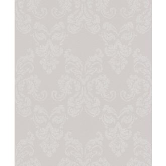   Rasch Sparkling 503838  barokk díszítőminta lilás szürke/szürkésbézs csillogó ezüst tapéta