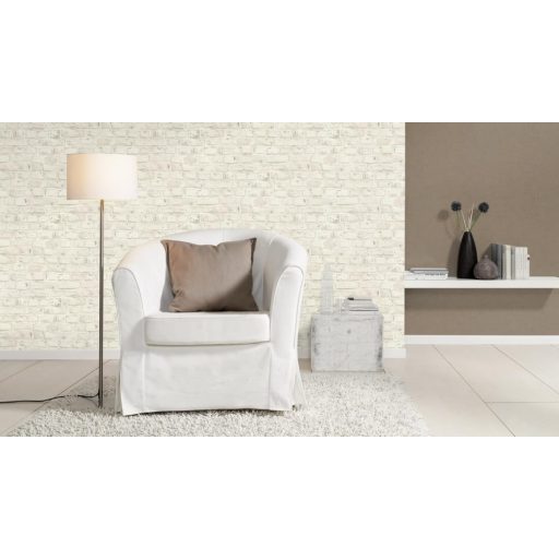 Rasch Sansa/Make a Change/Maya 504750 Natur téglaminta fehér krém szürke tapéta