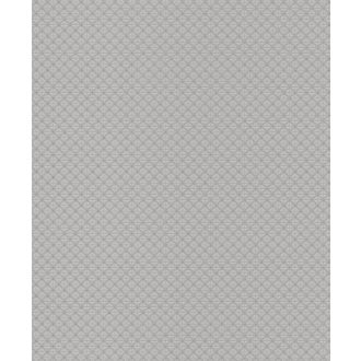   Elegáns apró rombuszminta finom rajzolattal szürke csillogó ezüst kemelés tapéta