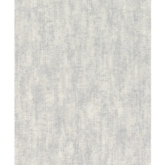   Loft hangulatú texturált vakolatminta szürke/kékesszürke fémes ezüst kiemelés tapéta