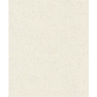   Természetes durva textilstruktúra egyszínű világos szürkésbézs fényes ezüst kiemelés tapéta