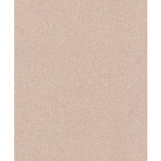   Természetes durva textilstruktúra egyszínű antik rózsaszín fényes ezüst kiemelés tapéta