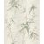 Bambuszmotívum természetes szépségében texturált háttéren törtfehér bézs zöld ezüst tapéta