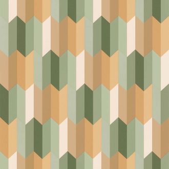   Lutece California Nostalgie 51172804 GRAPHIQUE KHAKI Modern geometrikus minta krém sárga narancs zöld barna khaki tapéta