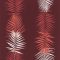 Lutece California Nostalgie 51173110 FEUILLE PALME BRIQUE Natur Trópusi pálmalevelek panelszerű megjelenés bordó krém tégla korall tapéta