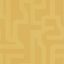 Lutece California Nostalgie 51201102 GEOMETRIQUE JAUNE Geometrikus nagyformátumú labirintus minta sárga árnyalatok tapéta