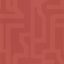 Lutece California Nostalgie 51201105 GEOMETRIQUE CORAIL Geometrikus nagyformátumú labirintus minta korallszín árnyalatok tapéta