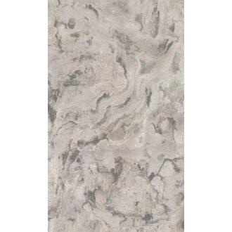   Már-már márványerezetbe torkolló plasztikus kőmintázat szürke sötétszürke bézs és fehér tónusok finom irizálás tapéta
