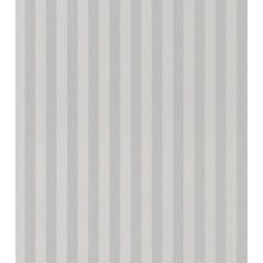   Csillogó hatású nemes dekoráció klasszikus csíkos minta krémfehér ezüstszürke tapéta